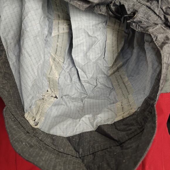 Spyder Ski Snowboard Jacket Mens Small Red Black Entrant Dermizax Hood Vintage - Picture 15 of 16